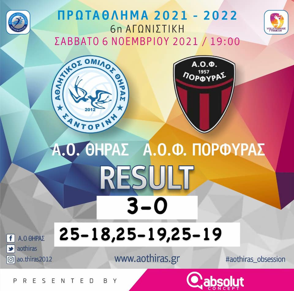 PORFYRAS 3-0